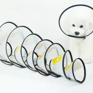 대형견 가벼운 넥카라 긁음방지 상처보호 대형 특대형 목보호대 쿠션 반려견 대형견 애견 깔대기 넥워머