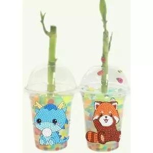 개운죽 키우기(보석십자수) 5인세트 공기정화식물