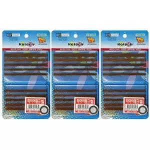 차량용 타이어 빵구씰 땜빵용 펑크씰 빵구지렁이 30P 끈끈이 구멍 빵꾸