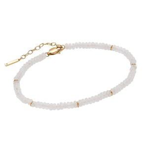 알렉스 앤 애니 클리어 쿼츠 세미 프레셔스 비즈 발찌