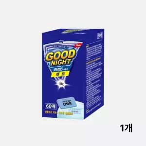 굿나잇 에스 매트 60 1개 킬파프 훈증기 모기 퇴치 매트훈 중기 리필