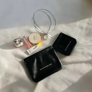 자석 소형 화장품 악세사리 블랙 ZF 파우치 립스틱파우치 틴트파우치 이너백 미니파우치