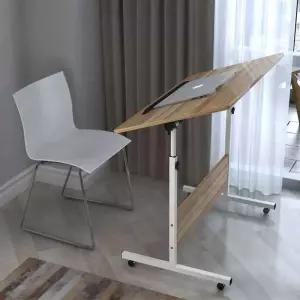 스탠딩 컴퓨터용 데스크 교실용 키높이 접이식 학원 카페