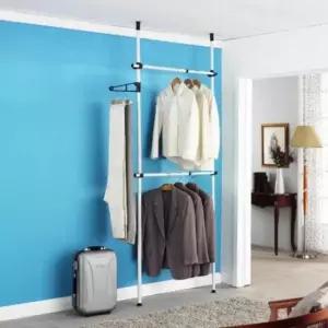 [생활] 2단 폴 행거 25mm 폴행거 스틸행거