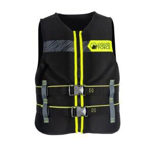 리퀴드 포스 2026 클래식 힌지(블랙/그린) CGA 라이프 재킷