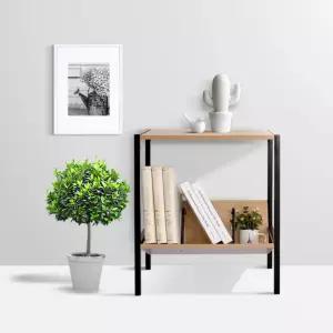 침대 선반 인테리어 테이블 미니 수납 정리 원목 사이드 철제 작은 다용도 보조협탁 슬림철재