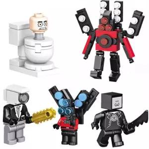 자광 스키비디 토일렛시리즈 카메라맨 캐릭터 블록토이 블록완구 미니블록