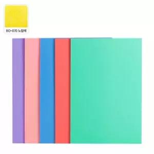 현진 원단 칼라보드롱 BO-070 5T 노랑 / 600x900mm / 27900