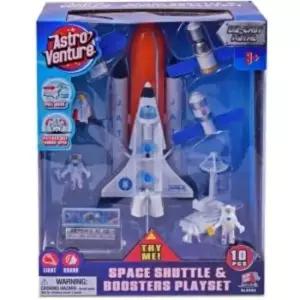 모형 아스트로벤처 우주왕복선과 부스터 플레이세트10P
