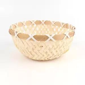떡소쿠리 대나무 원형 바구니 미니13 소쿠리 바구리 팝콘그릇