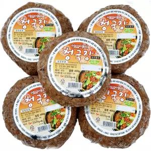 아리랑식품 이쁜이표 청국장 400g-5개 착한 냄새없는 저염