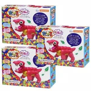 마리빙 공룡만들기 매직콘 티라노사우루스 미니 3P 퍼니콘 플레이콘 놀이 키트