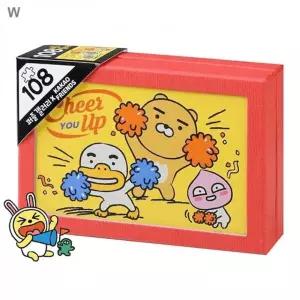 우유백 108 치어 퍼즐 놀이책 카카오프렌즈 도서 갤러리 그림책 어린이 유아