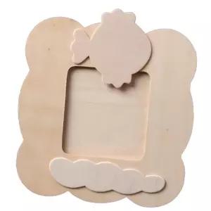 마리빙 공예 사각물고기 기용품 1P 꾸미기재료 미술 만들 비즈 나무액자 소품