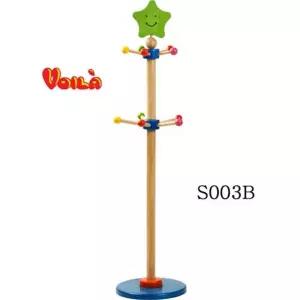 아이방 꾸미기 원목 2단 스탠드 옷걸이 아이방꾸미기 유아용옷걸이