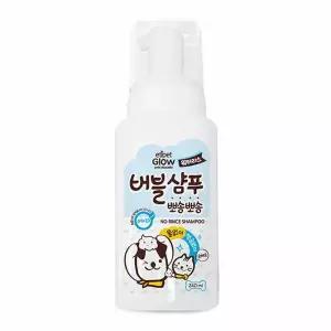 버블샴푸 강아지 워터리스 샴푸 240ml