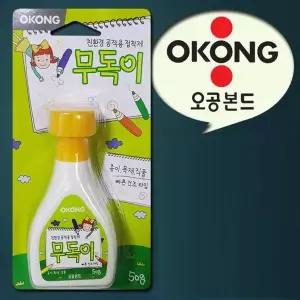 [셀러허브]오공 종이목재섬유 공작용 접착제 무독이50g (S35478842)