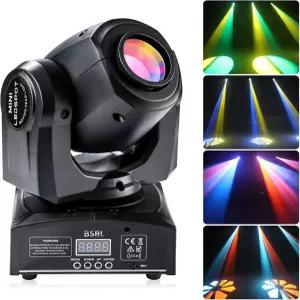 BSBL LED 무빙 헤드 DJ 라이트 30W 스포트라이트 DMX512의 GOBO 15 컬러 8개와 사운드 활성화 컨트롤 -