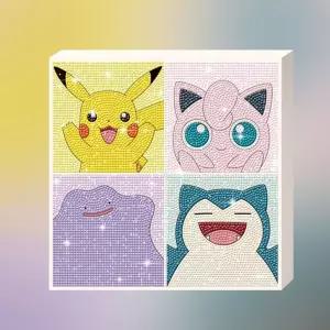 해피 포켓몬스터 스마일 보석십자수) 보석십자수 25x25 [fFFQF9D]