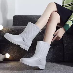 회색 패션 짧은 장화 장마철 예쁜 여성용 여름 숏 성인 [fA563FB]