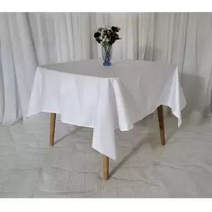기업 방수식탁보 방수테이블보 2인용 깨끗화이트 135x135