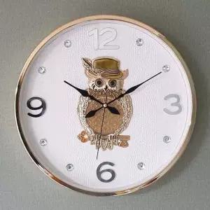 황금열쇠 부엉이 SE 무소음 벽시계 벽시계 벽걸이시계 인테리어벽시계 예쁜벽시계 인테리어소품