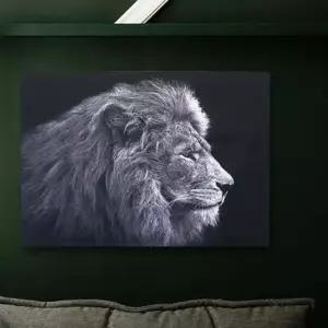 거실그림 패브릭포스터 가림천 벽장식 사자 S