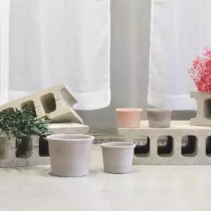 엔틱 그레이 이태리화분 다육이토분 11x7cm 애완식물