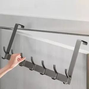 [생활] 알루미늄 도어훅 옷걸이 행거 바지 가방 논슬립 걸이