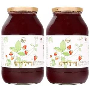 복음자리 딸기잼 1.3kg x 2개