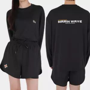 현이몰 마린웨이브 루즈핏 래쉬가드 반바지 상하의 세트 남자수영복 여자수영복 남자래쉬가드 여자래쉬가드