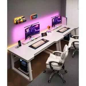 2인용컴퓨터책상 더블 게이밍용 커플 쌍둥이 커플석 피시방 게이밍책상