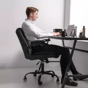 네오체어 PAC-E 중역 의자 미드백 가죽의자 사무용의자 사무실