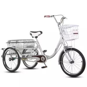 3륜 어르신 트롤리 추적 세발 트레일러 짐차 노인