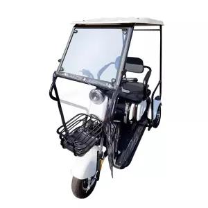 신일테크 어르신 전동삼륜스쿠터 간편 운전 3륜전동차 풋 브레이크 SR-7 CANOPY