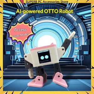 새로운 AI OTTO 로봇 ESP32-S3 지능형 인터랙티브 채팅 및 댄싱 어린이 선물 음성 인식 동반자