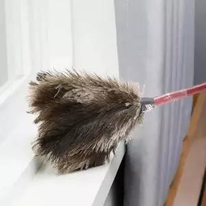 타조털이개 총채 먼지털이 먼지떨이개 집먼지 청소 깃