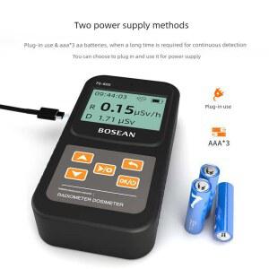 전자 방사선 검출기 커버 감지 케이스 휴대용 액세서리 호환 Fs600 보호용 진동 측정기 가죽