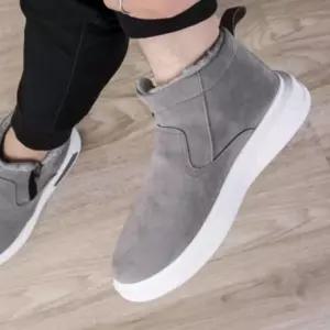 신발 겨울 발편한 남성 털 런닝화 남자 운동화 여성 방한화 스니커즈 스웨이드 털부츠