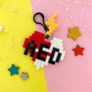 [아트박스]/오렌지이몰 디폼 끼우기블럭 가방고리-AED마크