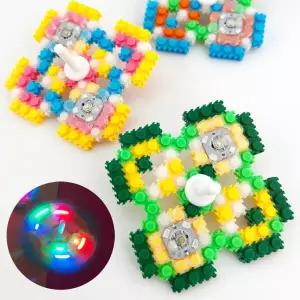 [아트박스]/오렌지몰 디폼 끼우기블럭 LED 불팽이 (옵션)