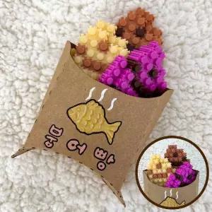 [아트박스]/오렌지몰 디폼 끼우기블럭 겨울간식 만들기 - 붕어빵