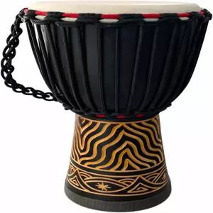 젬베 드럼 봉고 콩고 아프리카 마호가니 우드 무거운 베이스 염소 가죽 헤드 손으로 조각한 전문가용 품질