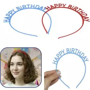 한빛몰 해피버스데이 머리띠 1P 파티소품