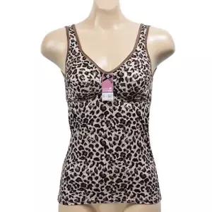 매쉬 103 폴리소재 호피무늬 신축성좋은 ZF 여성브라런닝 4103 호피무늬 신축성좋은