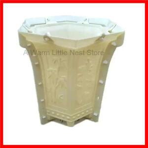 유럽산 시멘트 화분 몰드 재사용 가능 수제 높은 난초 콘크리트 현장 타설 분재 플라스틱 건축