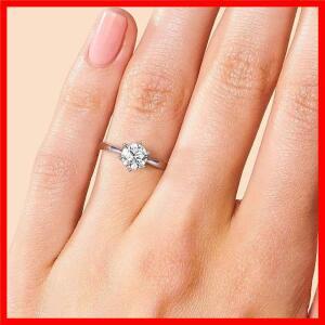 KNB 0.5-2ct 여성을위한 진짜 Moissanite 반지 약혼 웨딩 다이아몬드 925 스털링 실버 고품질 럭셔리 쥬얼