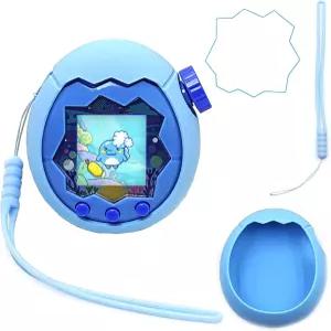 타마고치 파라다이스 인터랙티브 가상 애완동물용 레오튜브 실리콘 케이스 HD 스크린 프로텍터가 있는