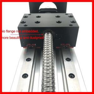 커플링 이동이 있는 SXG1605 슬라이딩 스테이지 50-800mm Nema23 스테퍼 모터용 볼스크류 모션 테이블 선형