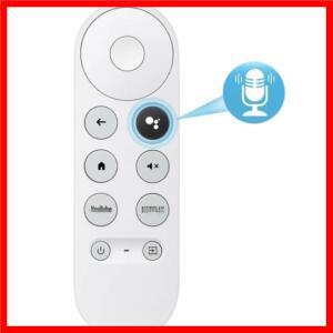 (원격 전용) Google Chromecast 4k Snow 스트리밍 미디어 플레이어 매칭을 위한 G9N9N 교체 음성 제어가 필